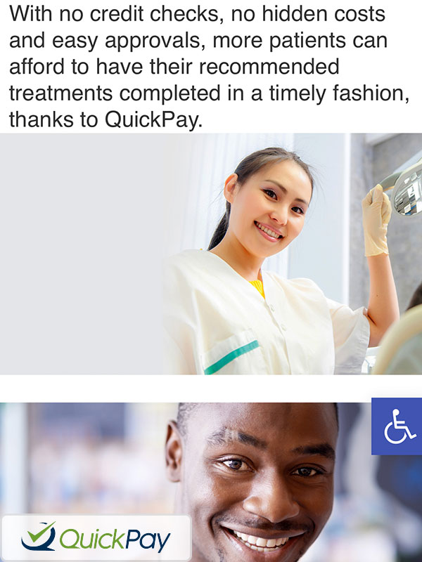 QPGrid dental hygienist smiling